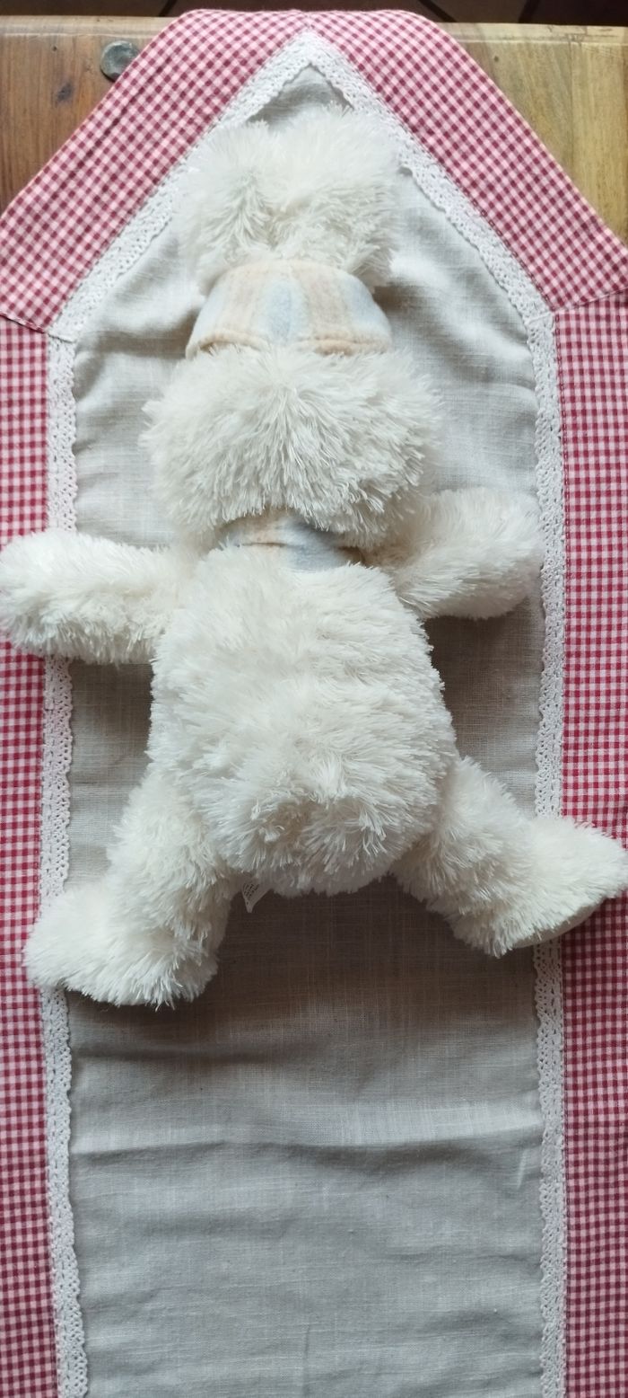Peluche lapin tout doux, 38cm assis et 18 cm large. Très bon état - photo numéro 5