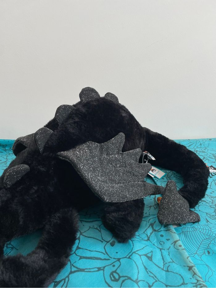 Enorme Jellycat ONYX DRAGON HUGUE 🖤 - photo numéro 7