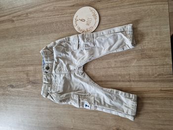 Pantalon Cargo Bébé Garçon Beige/Crème Gémo - 6 mois