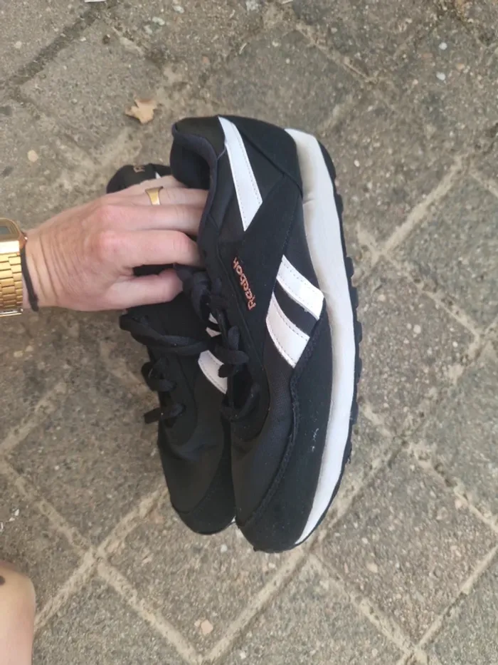 Baskets Femme Reebok 41  Rewind Run FX2957 Core Black White Blush Metal - photo numéro 7