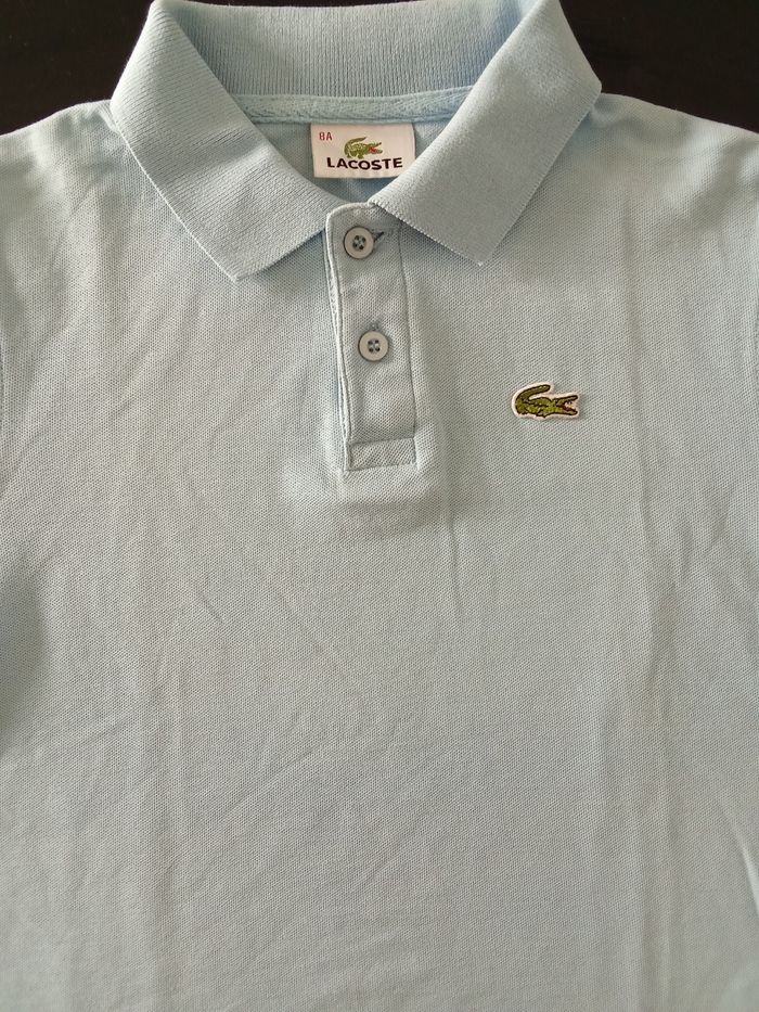 Polo Lacoste taille 8 ans - photo numéro 5