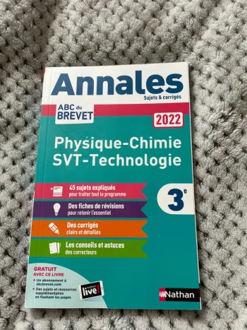 Annales brevet
