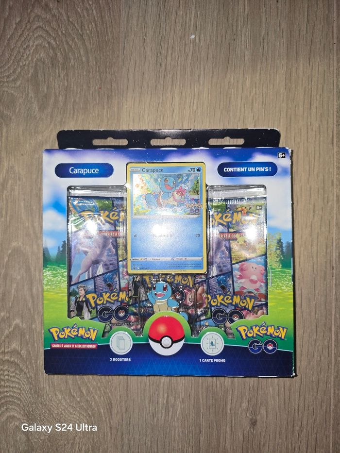 Pokemon coffret pokemon go carapuce