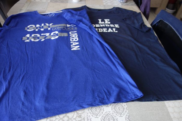 Lot 2 Tshirt homme - photo numéro 2