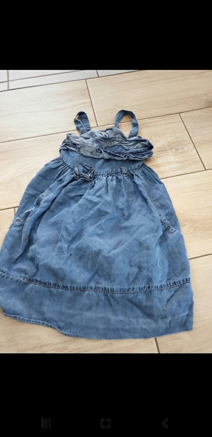 Robe jeans souple fille 8 ans - photo numéro 2