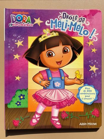 Dora l'exploratrice : Drôle de Méli-Mélo ! de Nickelodeon - Livre interactif - Très bon état