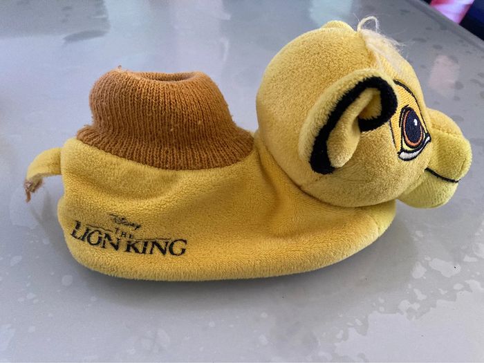 Chaussons le roi lion - photo numéro 4