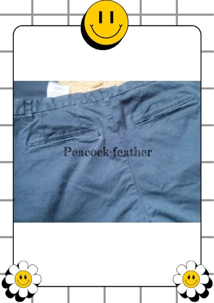Pantalon Chino bleu smog 40 - photo numéro 12