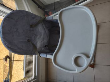 chaise haute pliable