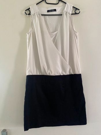 Robe bi matière, cache-cache,taille 38