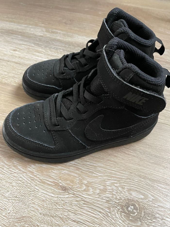 Nike court borough mid 2 noires taille 28 - photo numéro 6