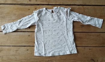 Tee shirt manches longues fleurs liberty 