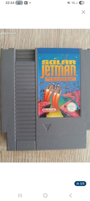 Solar jetman nintendo nes