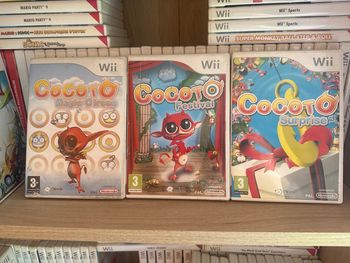 Lot 3 jeux Wii Cocoto