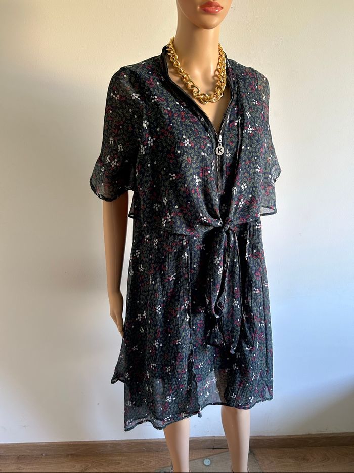 Robe imprimée à manches courtes Kaporal taille XS TBE - photo numéro 2