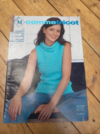 Catalogue tricot monoprix printemps été 2002