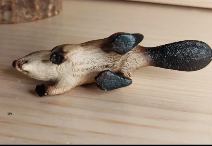 Schleich Castor figurine Animal de la Mer - photo numéro 3