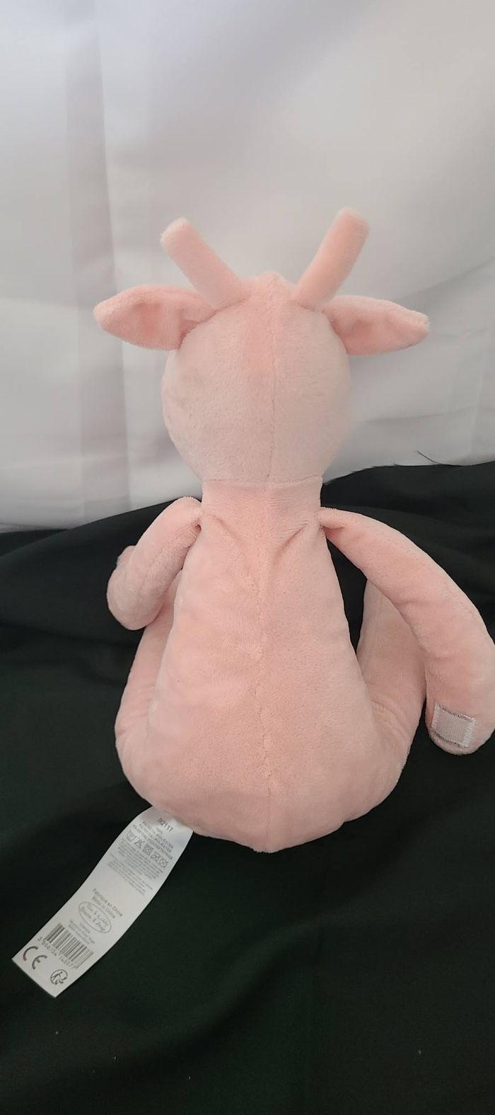 Doudou Vache Rose Obaibi - photo numéro 3