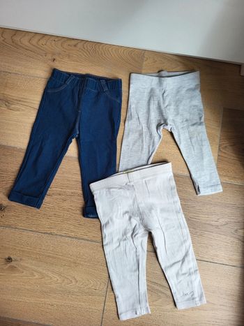 Lot de 3 leggings 9 mois