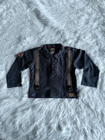 Polo manches longues T. 23 mois TAO