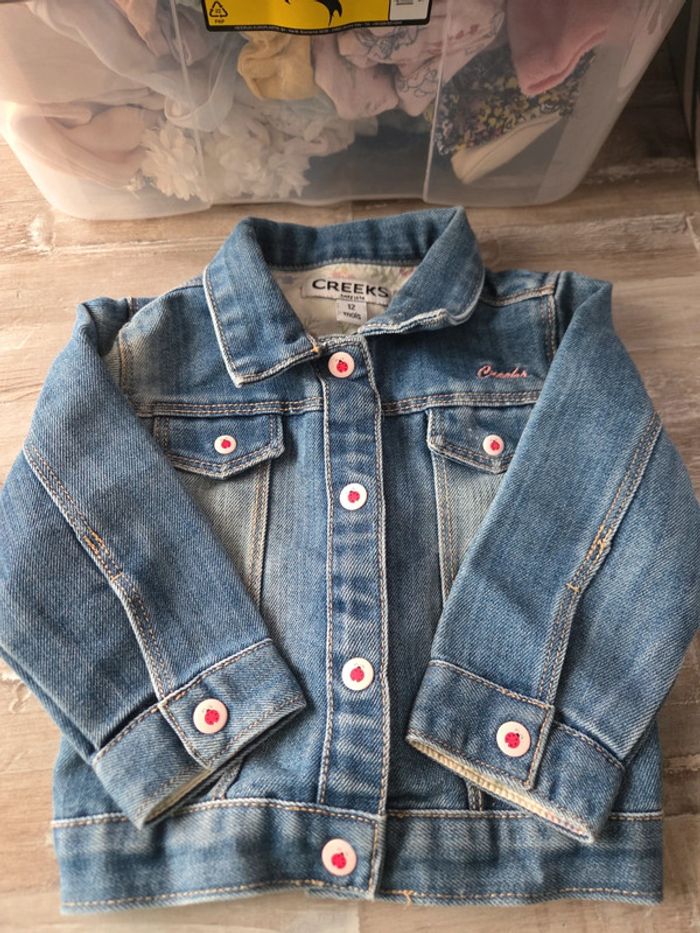 Veste en jean 12 mois - photo numéro 4