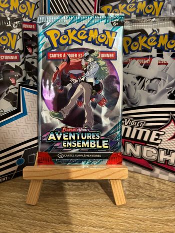Booster Pokémon Aventures Ensemble rescellé