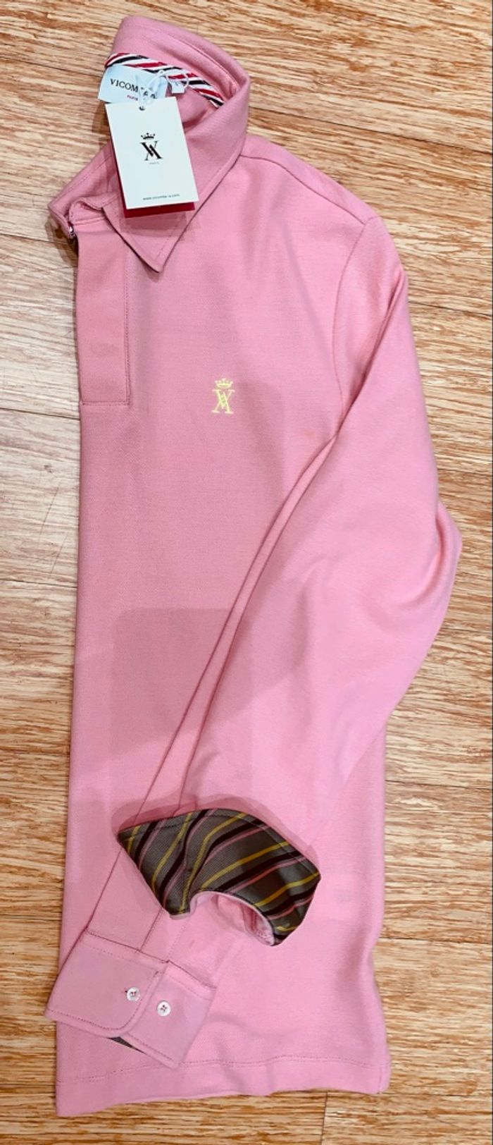 Polo manches longues Vicomte A - photo numéro 3