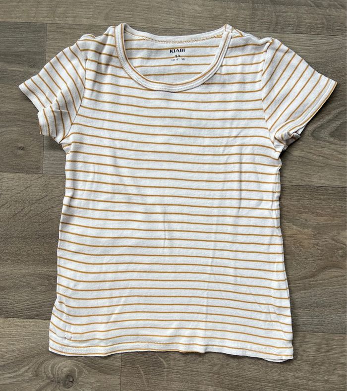 Lot de 2 tee-shirts manches courtes taille 8 ans Kiabi - photo numéro 3
