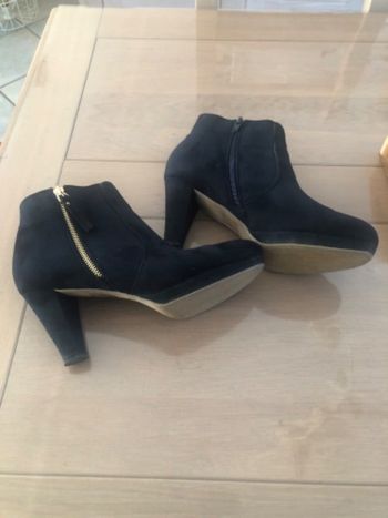 Bottines bleu marine