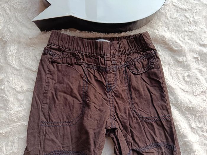 Pantalon confortable Garçon 18 mois Kitchoun 100% coton - photo numéro 3
