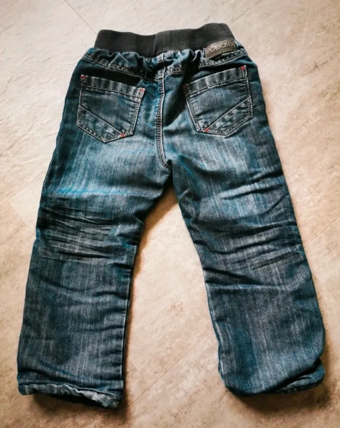 Pantalon jean doublé bébé garçon 2 ans - photo numéro 2