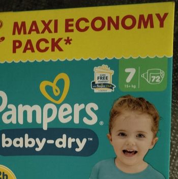 Pampers taille 7