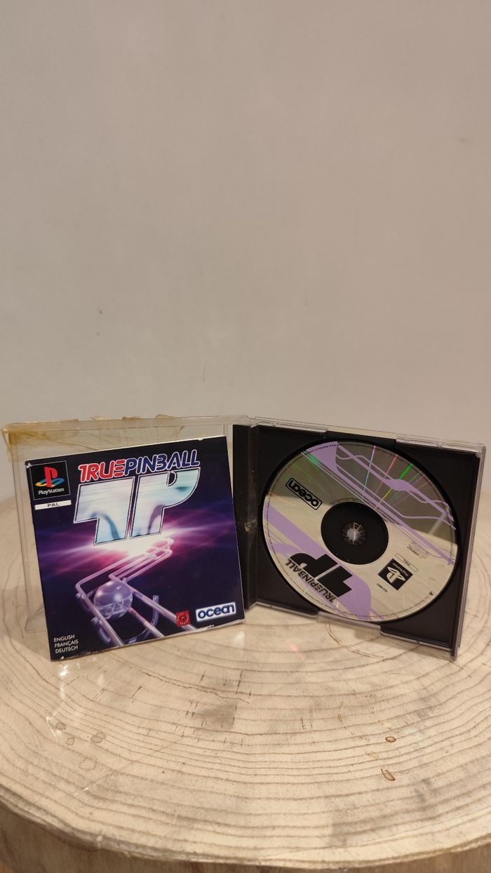 Jeu ps1 true pinball - photo numéro 2