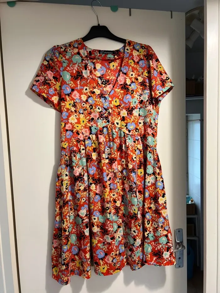 Robe été fleurie
