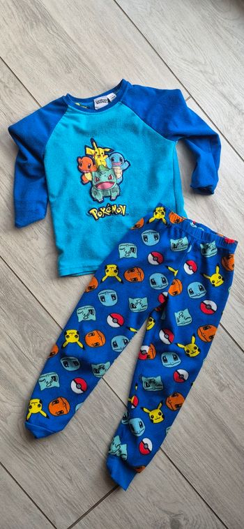 Pyjama garçon 5 ans pokemon