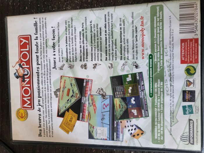 Jeux vidéos PC CD-ROM Monopoly - photo numéro 2