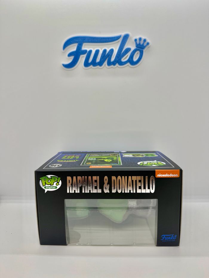 Funko Pop TMN Turtles Raphael & Donatello 336 Glow NFT 999 Pcs - photo numéro 8