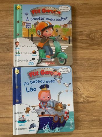 Lot 2 livres P’tit garçon