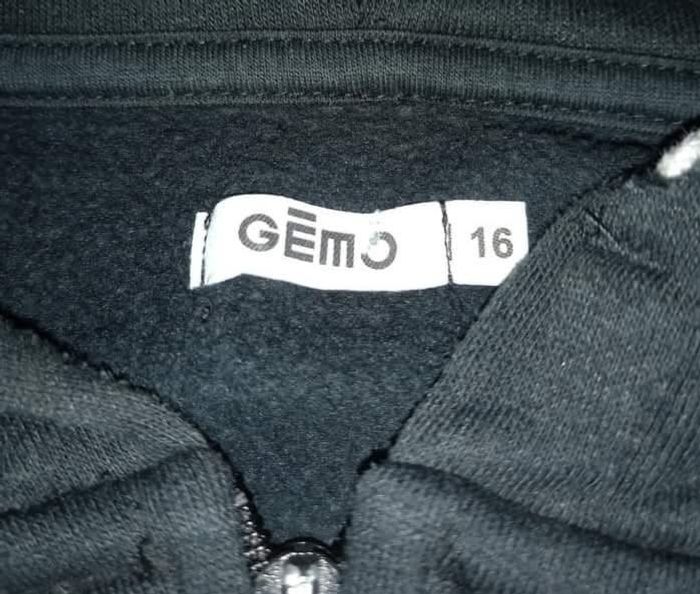 Lot 1 sweat à capuche + 1 gilet, gemo 16 ans - photo numéro 7