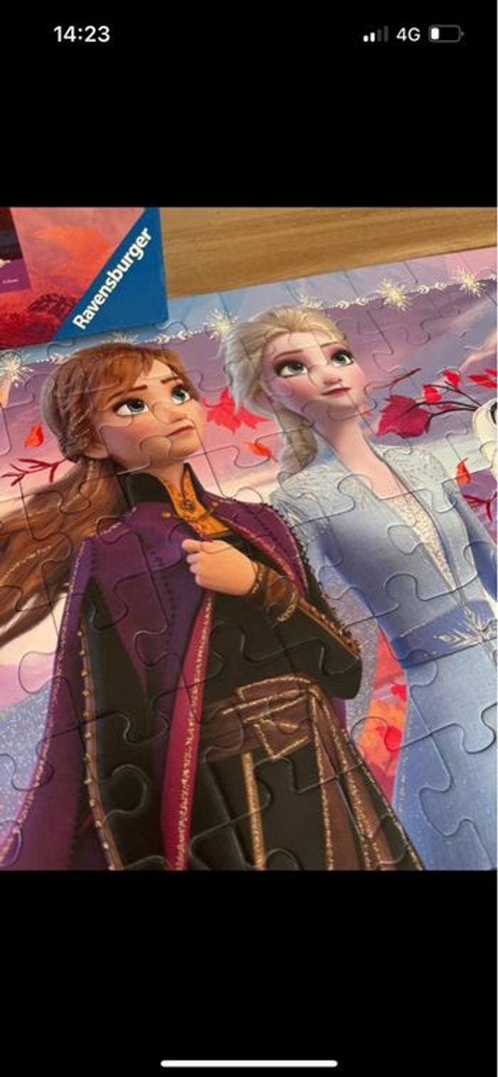 Puzzle scintillant Reine des neiges II - photo numéro 6