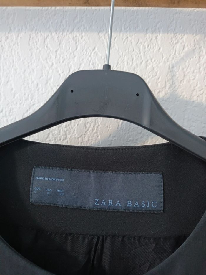 Veste blazer noire Zara taille S - photo numéro 2