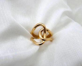 Bague en acier inoxydable ajustable de très bonne qualité