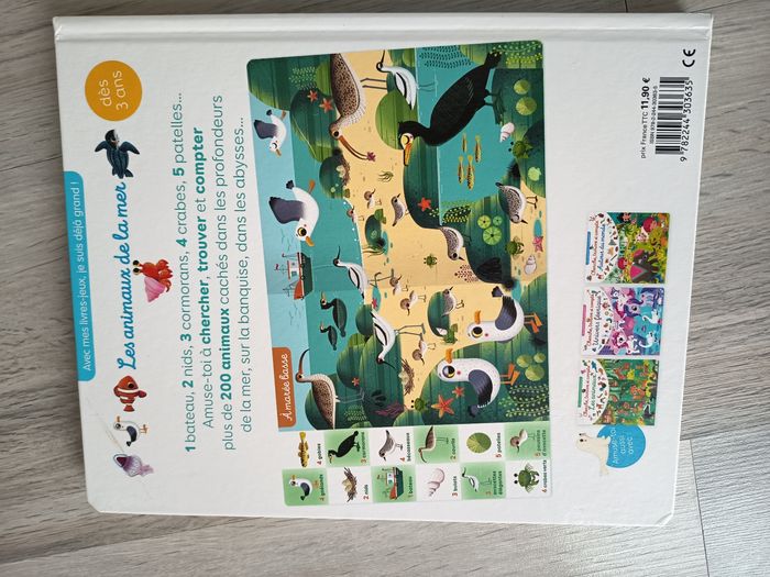 Livre cherche et trouve animaux de la mer - photo numéro 2