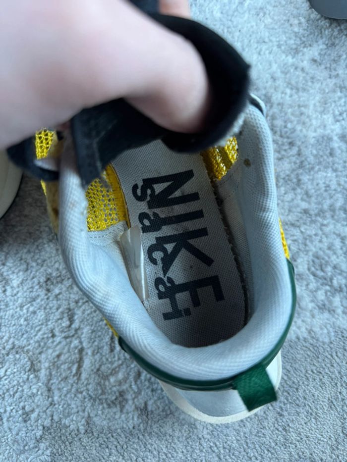 Nike x Sacaï VaporWaffle Tour Yellow Stadium Green - Brasil - Green & Yellow - photo numéro 17