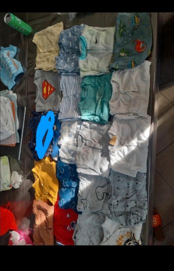 Lot de 19 pyjamas coton