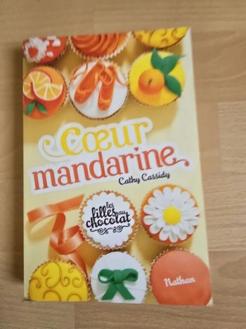 Livre cœur mandarine