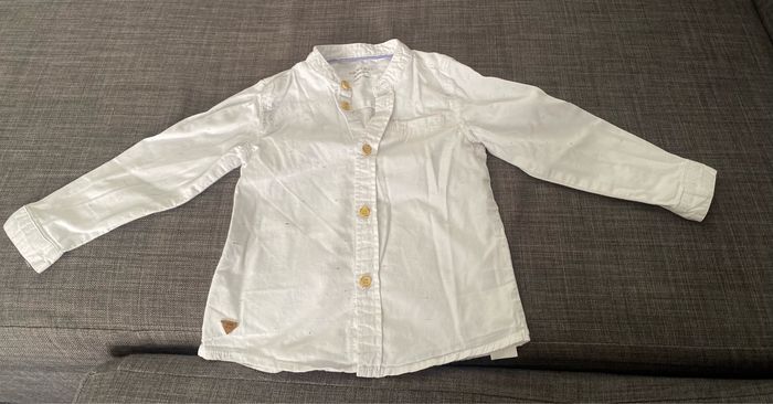 Chemise blanche 18-24 mois