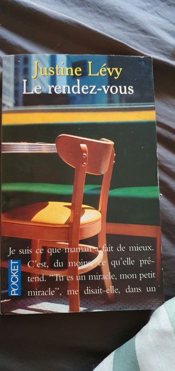 Livre Le rendez-vous Justine Lévy