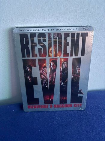 Resident Evil Bienvenue à Raccoon city 4k  Neuf sous blister 