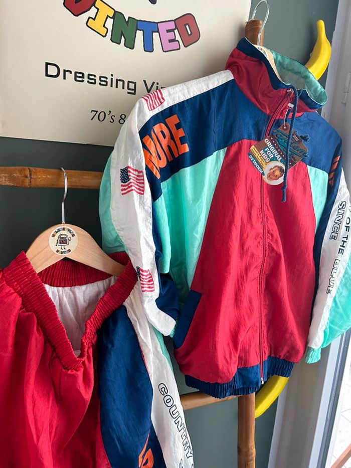 Ensemble survêtement vintage USA 7-9 ans - photo numéro 5